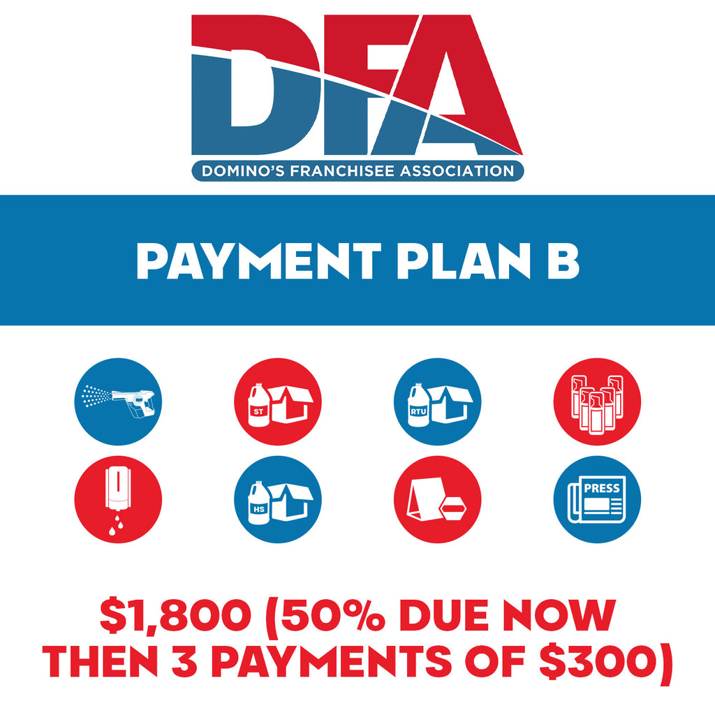 DFA Protection Package Option 2 Payment Plan B (50% due upfront, 3 additional payments of $308.33) - BiodomeProtection