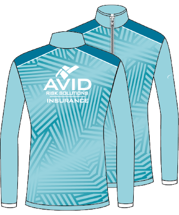 LaserFuse Ladies Sublimated Qtr Zip - BiodomeProtection